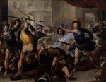 欧洲12-19世纪油画六_GIORDANO, Luca - Perseus Fighting Phineus and his Companions